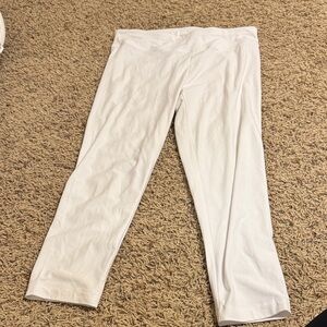Time and Tru Kids Bright White Leggings